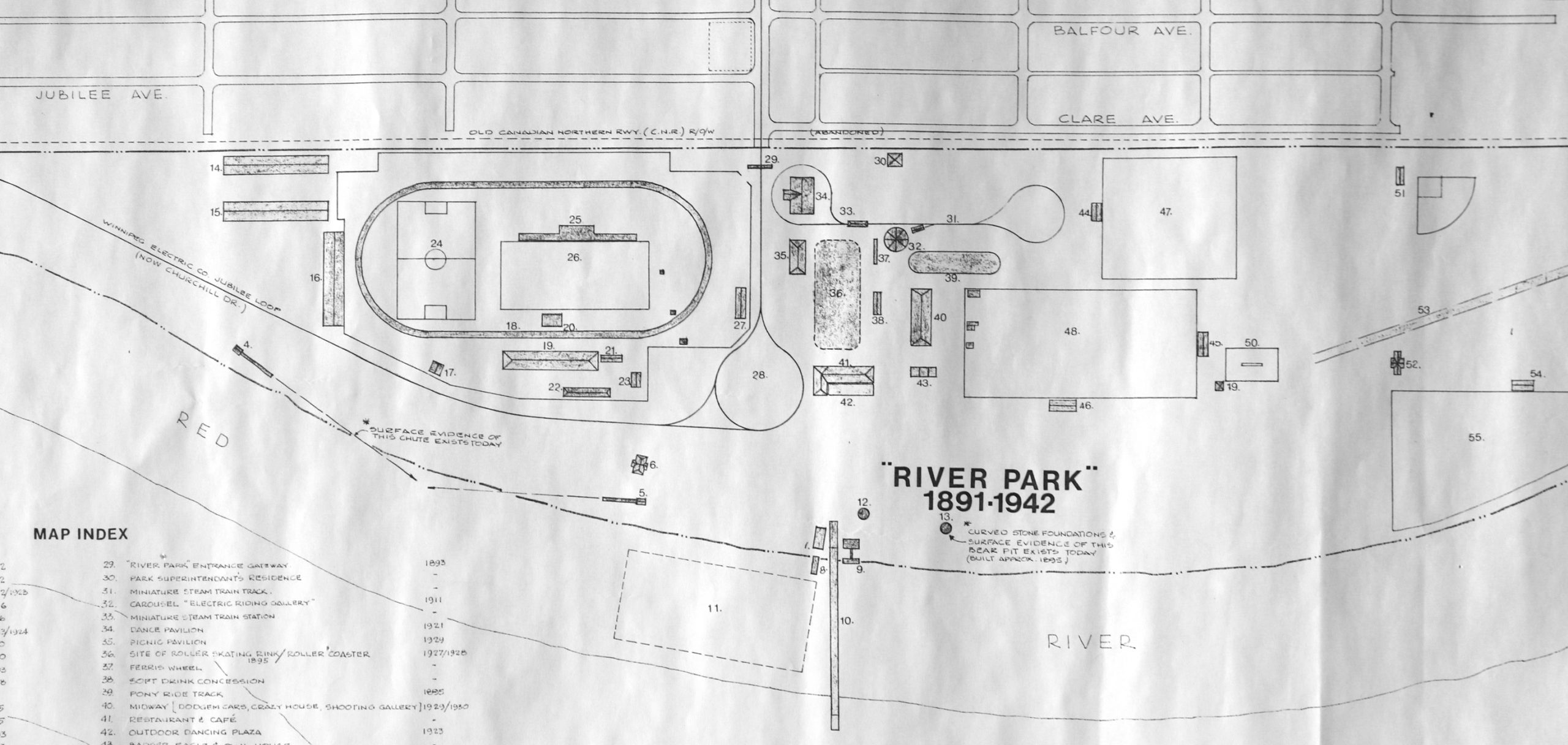 river park map