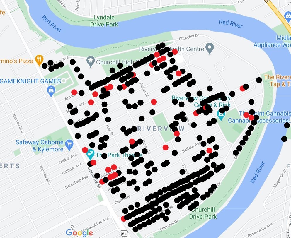 lost trees map