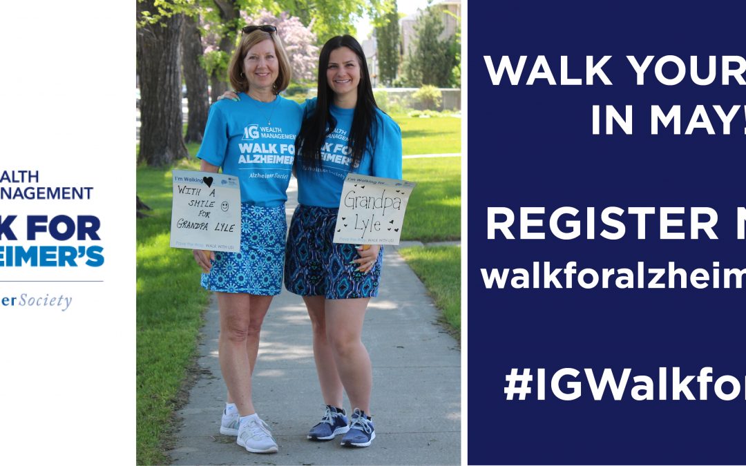 IG Wealth Management Walk for Alzheimer’s ONLINE