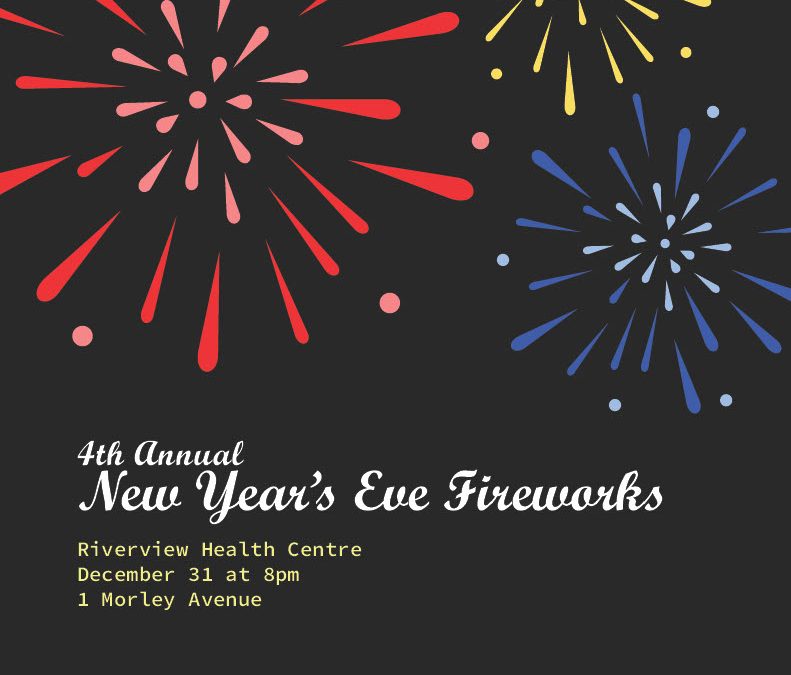 Riverview Health Centre NYE Fireworks